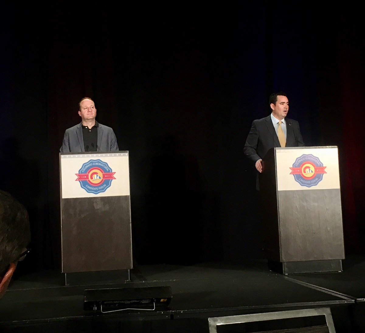 JenniferNealson's tweet photo. At Gubernatorial Candidate Forum hearing perspectives on Growth, Infrasturcture, Education, Healthcare, Water, Innovation.  Thank you @ColoTechAsn  Go to https://t.co/rqKS3rchtZ to find the business community’s guidance on the ballot issues.@DenChamber @SaltLending https://t.co/rWQLMuOhS6