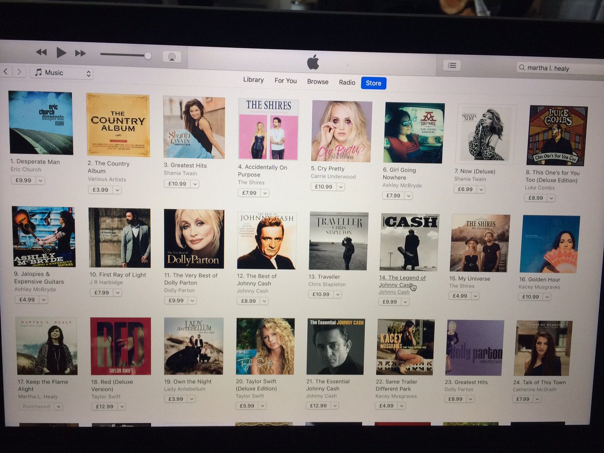My album is currently sitting at no.17 in @iTunes  #countrychart - let's get it up further! itunes.apple.com/gb/album/keep-… #indpendentmusic #scottishamericana #ukamericana #keeptheflamealight #madeinnashville