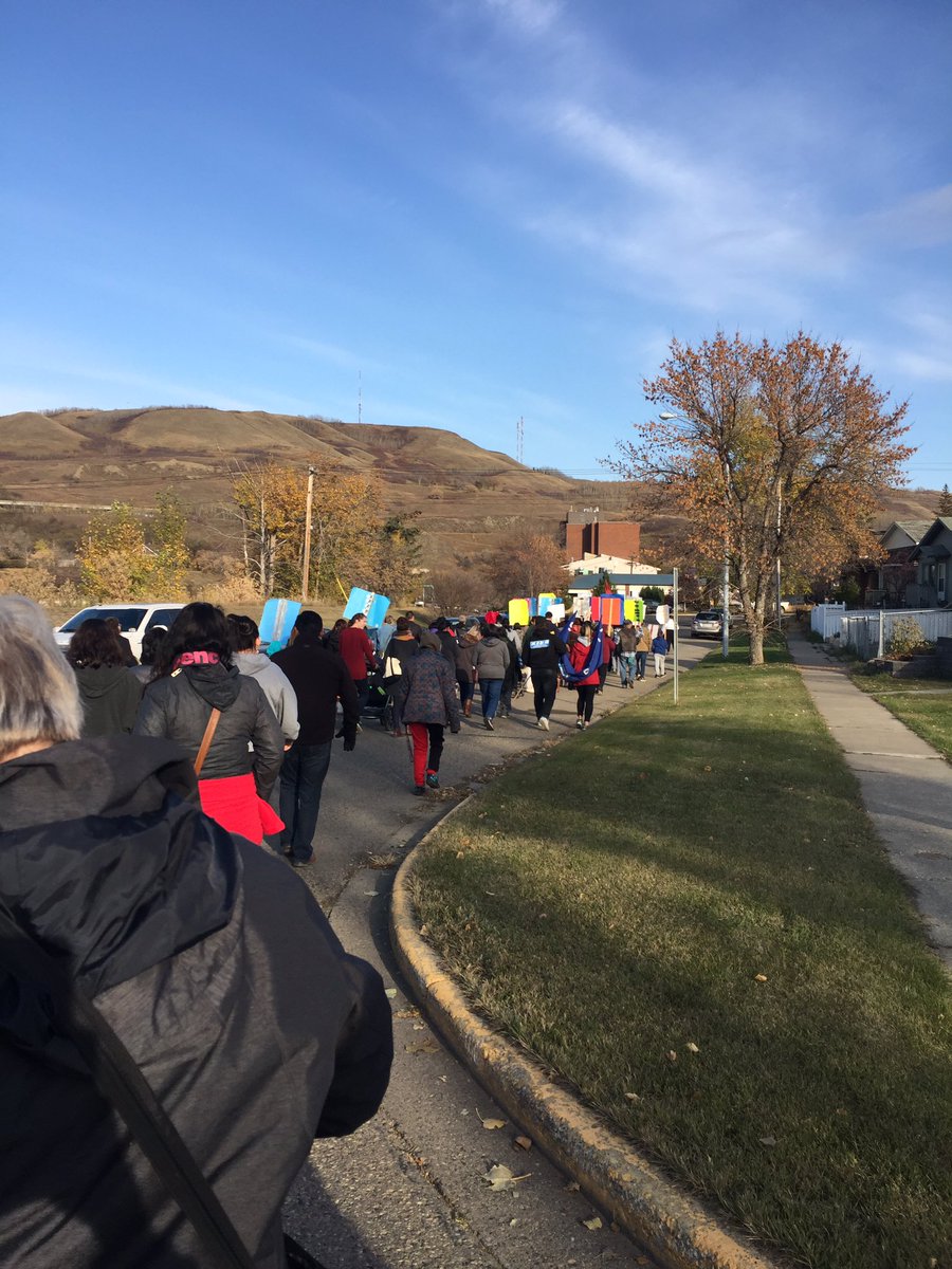 prmuseumarchive's tweet photo. Such an amazing turn out yesterday for Peace River's Sisters in Spirit Walk! ❤️ We saw so many of our friends! ❤️ https://t.co/IXN9jWm37J