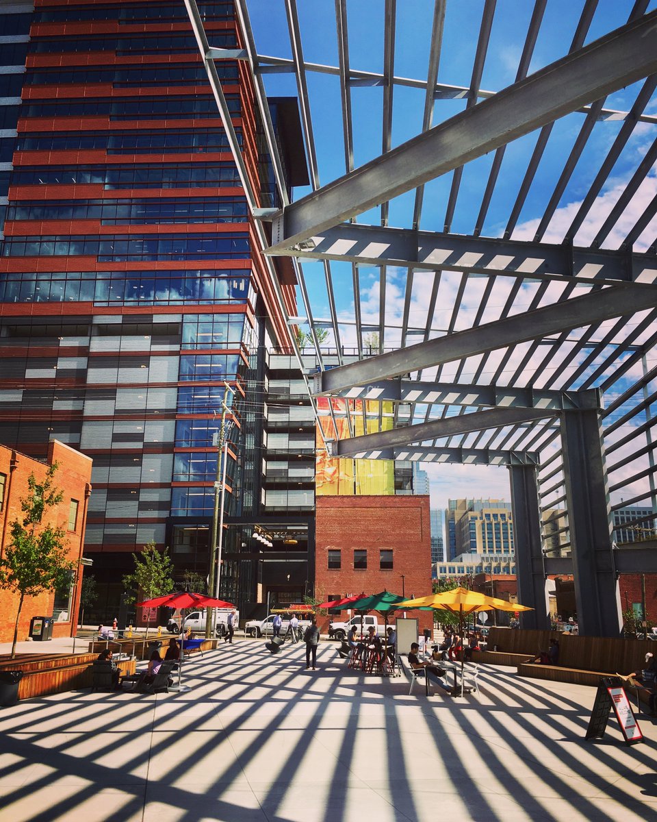 DowntownRaleigh's tweet photo. @HQRaleigh @IndustriousHQ @nestraleigh @spacesworks @TheWineFeed @loneriderbeer We are located at the @RalUnionStation plaza. Come work outside with us today! https://t.co/VAAgR4REVk #DowntownRaleigh #WorkAtUnion https://t.co/gRguG8maTq