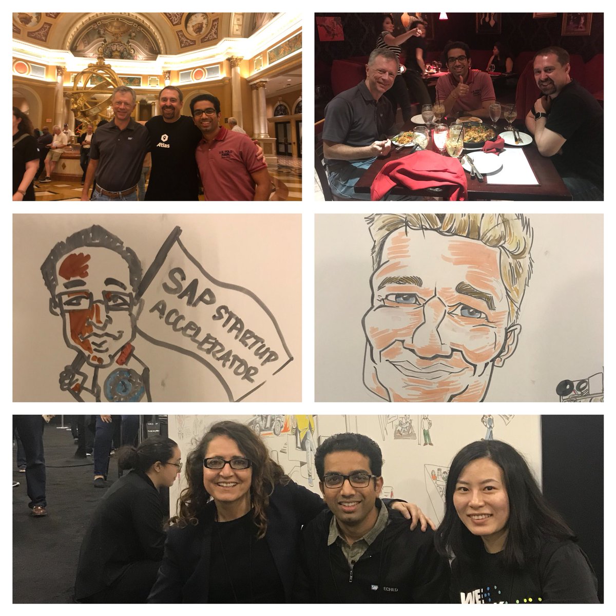 asuman's tweet photo. @SAP TechEd  Find Out How to Make the Intelligent Enterprise Real! 
With awesome colleagues @IoT_Accelerator @naomi_shao @patelhardikk @stevewinkler 
@naomi_shao :Congratulations! She married yesterday, she is having her honeymoon with us at TechEd! This is passion+dedication! https://t.co/JmTWFDac6Z