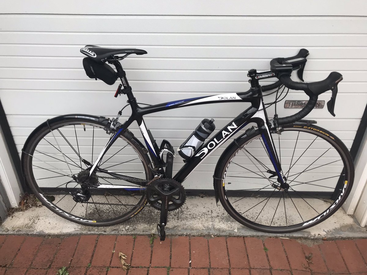 dowd71's tweet photo. Glad I fitted the mudguards to my @Dolan_Bikes letape #winterscomming https://t.co/xHyicBEPOR