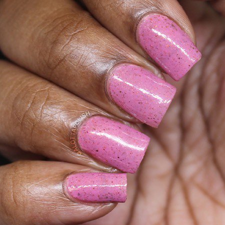 I’m working on some zombie/walking dead looks I want to post before this Sunday’s premiere...
Polish: <a href="/nativewarpaints/">Amanda Pigeon</a> - Casseroles, Cookies, and Coercions.
This polish is named after our favorite beet &amp; acorn cookie baking badass Carol Peletier. I’ll po… bit.ly/2y3lkwB