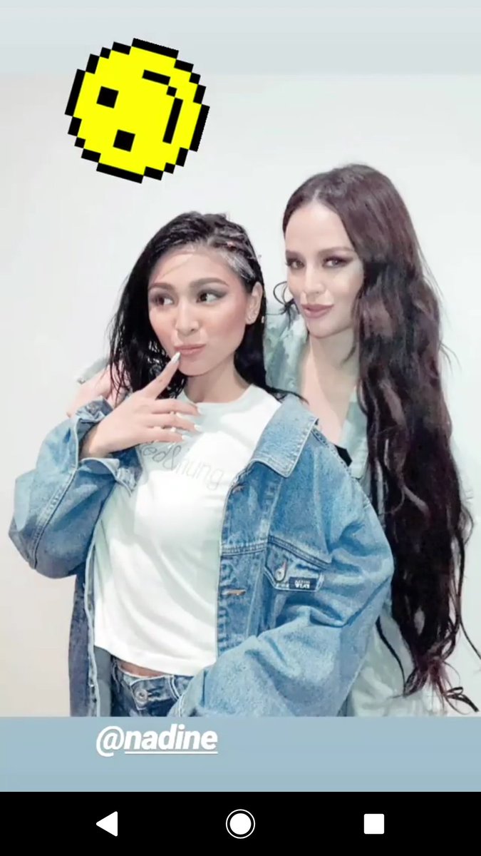 Nadine x Georgina ❤️ #JaDineAtMFW18xFandH #JaDine ctto