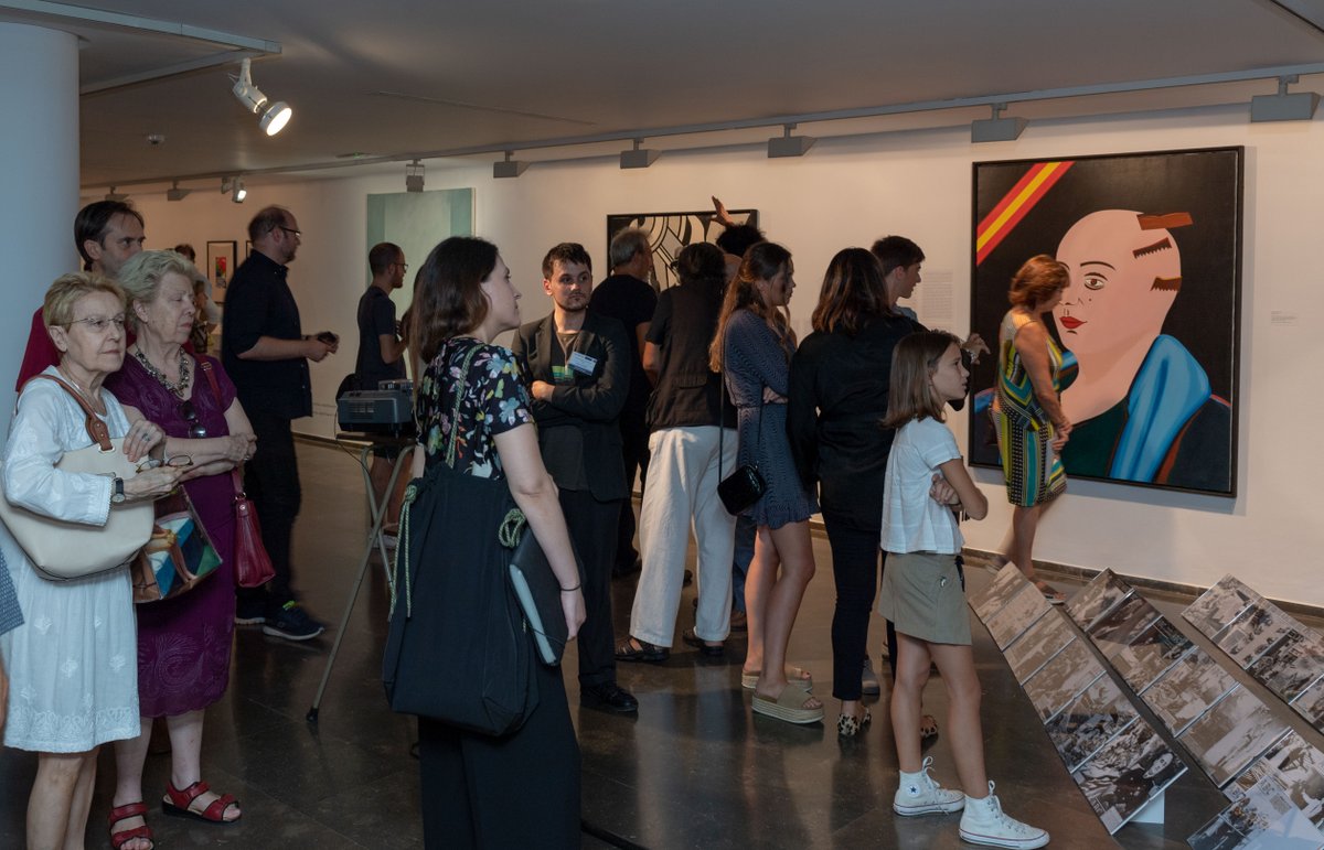 gva_IVAM's tweet photo. 🤔Pla de divendres? Hui obrim fins a les 21h perquè pugues visitar les exposicions de #AnnetteMessager, #AbstraccionIVAM, #VanguardiaIVAM, #CotaIVAM, #JulioGonzalez y la nova #exposició 'Angeles Marco. Vertigen' https://t.co/J87ZKj1A3U