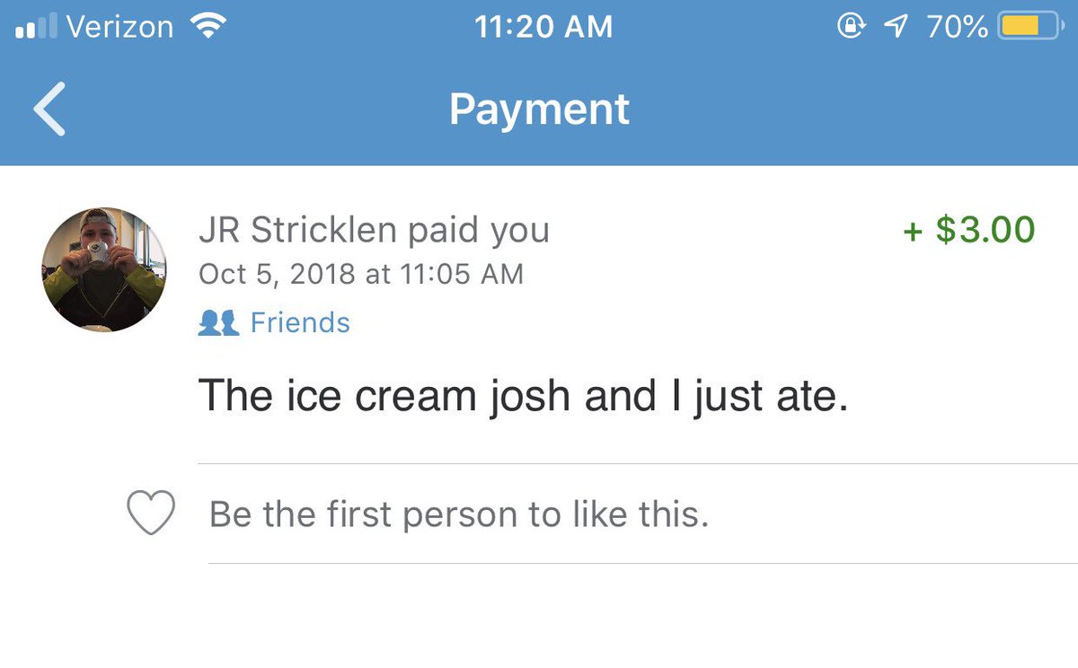 The audacity...

To be clear, the ice cream is at MY apartment and I’m literally in class.