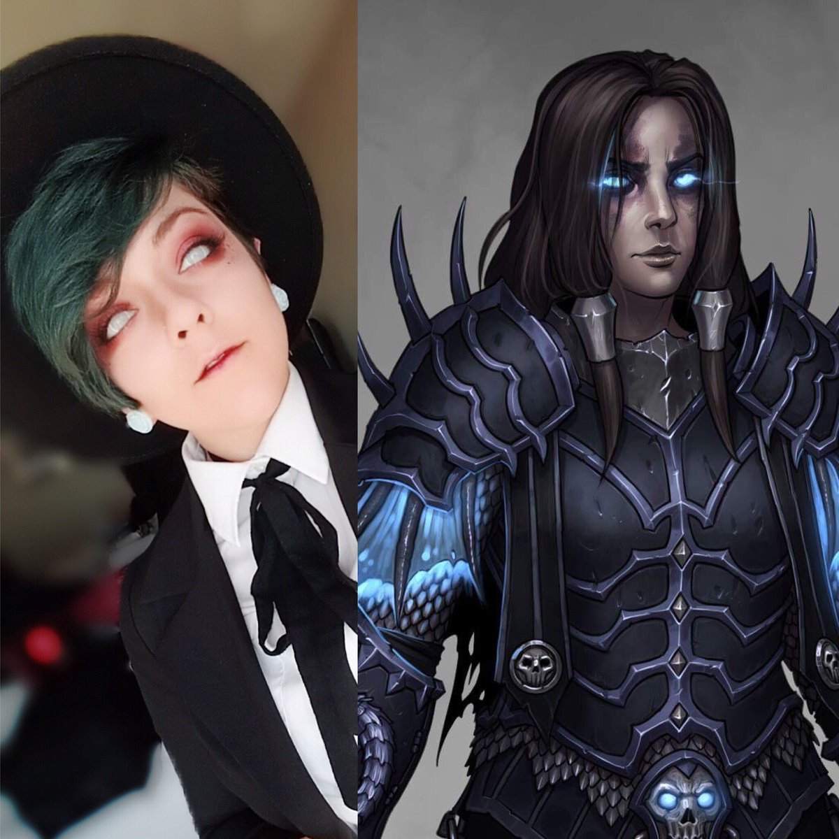 Thanks to @ZachFischer and #projectebonblade I’ll be strutting down Blizzcon as Nefarian 😍🖤 posting progress laterrr