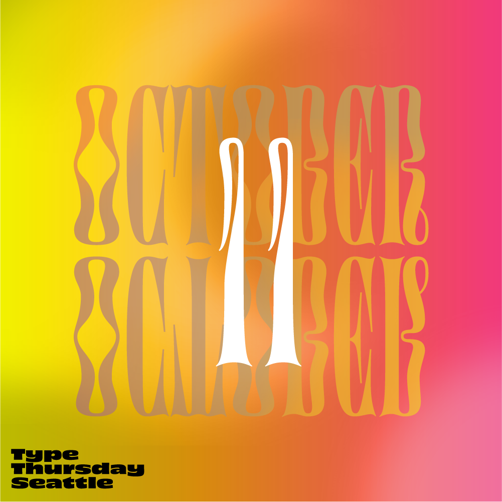 typethursdaySEA's tweet photo. Our October event is happening next week! Hang out with us at WeWork SLU, talk type and maybe even enjoy some cider. RSVP right now: https://t.co/Kummho1arh
.
#typethursdaysea #typethursday #typography #seattle #pugetsound #critique #critclub https://t.co/dHHcomgVIn