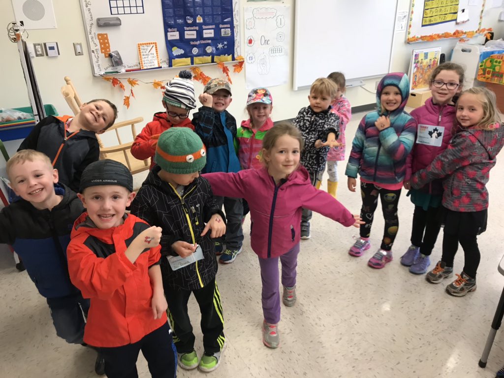 OPE Kinders are walking for Terry Fox! #TerryFoxWalk <a href="/TerryFoxCanada/">Terry Fox Foundation</a>