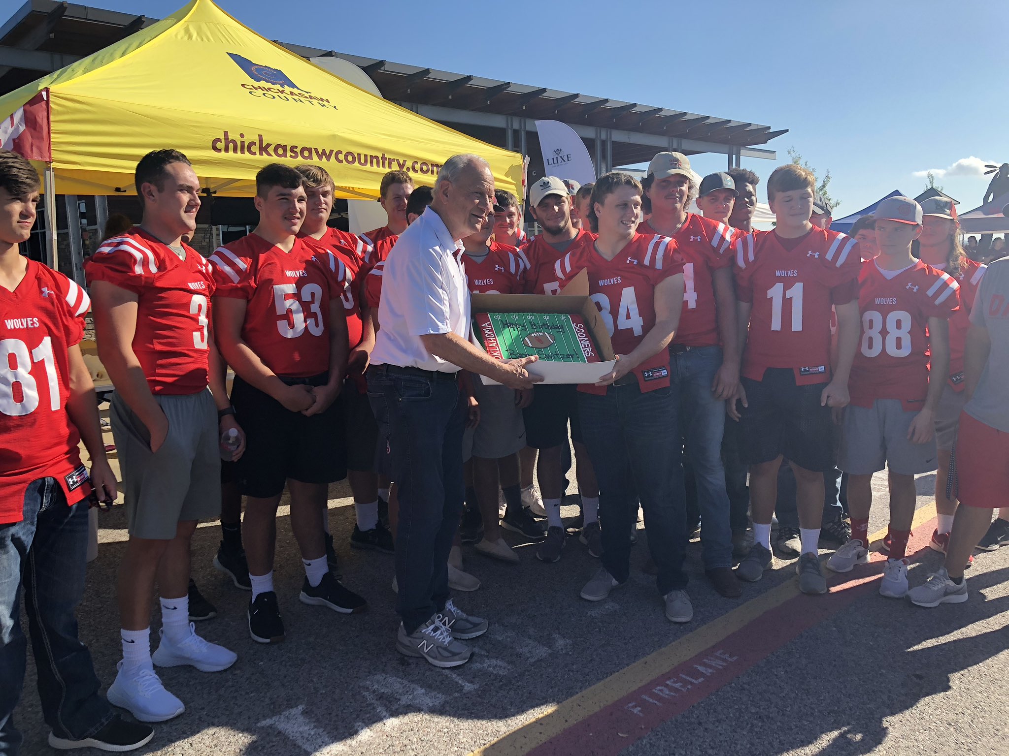Happy birthday The Davis Wolves considered it an honor to help celebrate your birthday! 