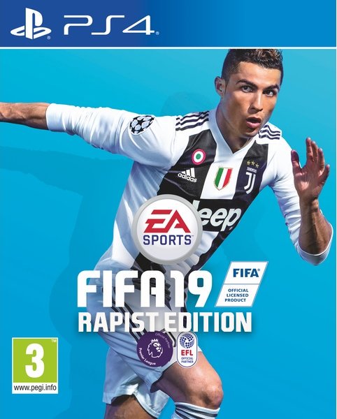AlexPandaMan's tweet photo. @EAFussball @Cristiano #FIFA19 #Justiceforkathryn https://t.co/pFA2VerpId