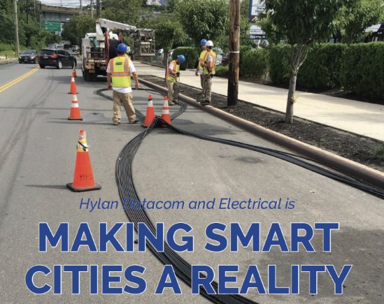 TheHylanGroup's tweet photo. We're making #SmartCities a reality. Read all about Hylan’s Smart City initiatives here: https://t.co/ewe32VDNux #smallcell #DAS #fiberconstruction https://t.co/IgoFX2NhaV