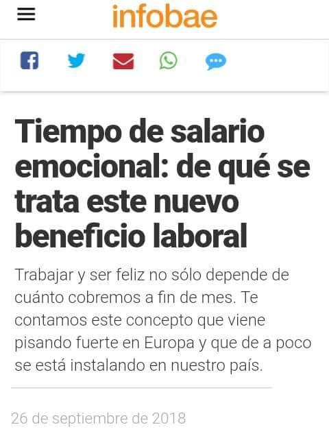 motoreco_ok's tweet photo. En #MundoPymes escribe @BeatrizChisle "En un mundo motorizado por el mercado, también las ideas ocupan un lugar de “compra venta”, más venta, que compra. O acaso, ¿qué vende el Grupo Clarín cuando titula “Tiempo de salario emocional de qué se trata este nuevo beneficio emocional” https://t.co/rNiWVrSA6G