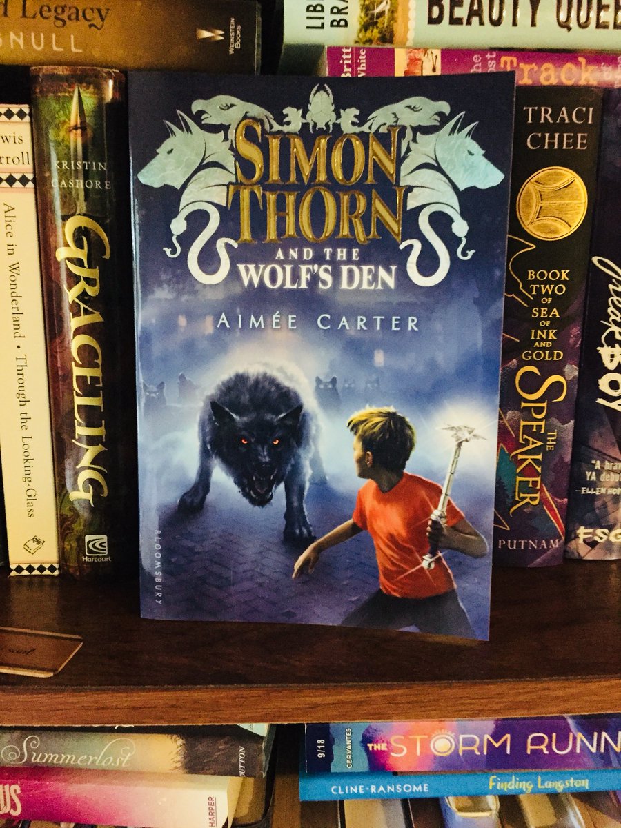 hanabananareads's tweet photo. Day 5! @aimee_carter’s Simon Thorn series takes place in a school for kids who shift into specific animals. I pitch it as an actual worthy follow-up for kids who want more Percy Jackson. Not your typical school, that’s for sure! #MGbooktober #kidlit https://t.co/8EUIhSGsMs