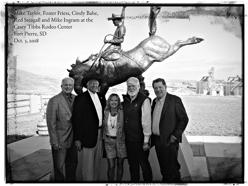 CaseyTibbsSDRC's tweet photo. Special guests this week: 1st Photo L-R: Mike Taylor, Foster Friess, Cindy Bahe( I'm the short one), Red Steagall and Mike Ingram. 2nd Photo is Pam Shonrock in the middle. It was so fun to meet these handsome cowboys! https://t.co/LU0x49CCr2