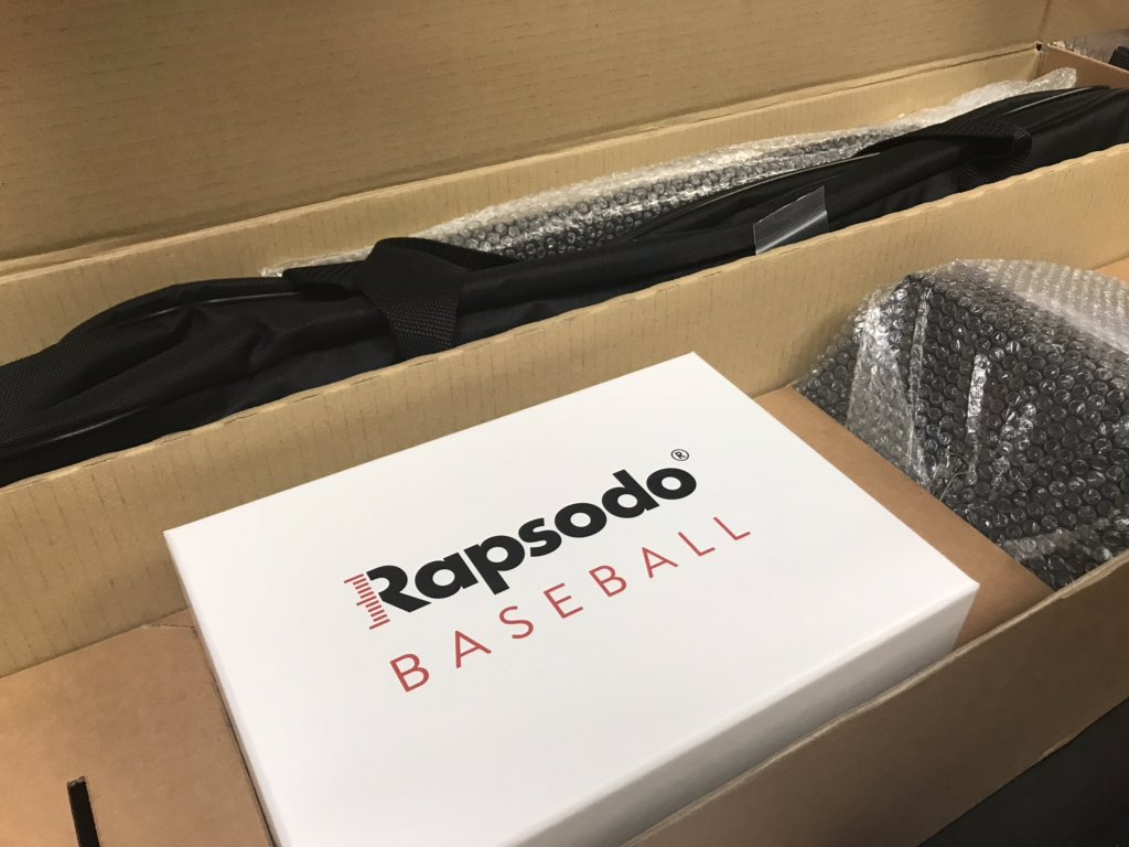RISE_Baseball's tweet image. Big day for RISE Baseballs player development Programs. Advancing our players with the best technology in the game @rapsodo. Thank you for the quick and easy delivery. #AdvanceYourGame #DevelopYourTalent @RISE_Baseball #VeloPlus #Rapsodo
