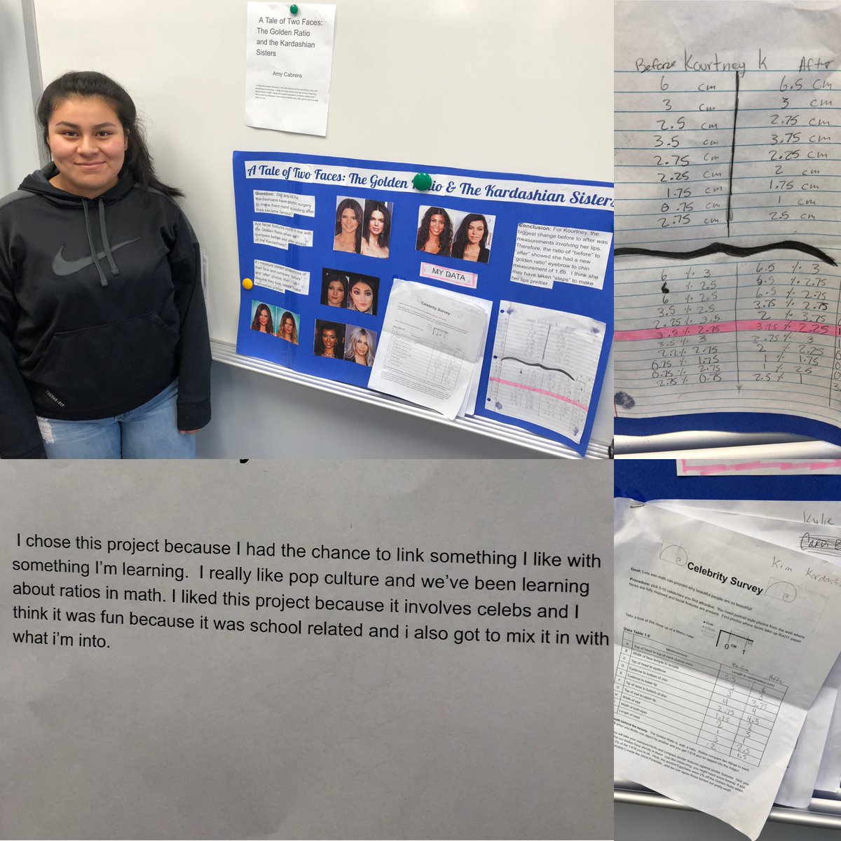 TeacherToph's tweet photo. So proud of this young lady. So proud to put something she found meaningful in front of her. Her smile is proof that student choice is the way to teach standards! ⁦@K12AlbemarleLab⁩ ⁦@k12albemarle⁩ https://t.co/ilBwVDXjS0