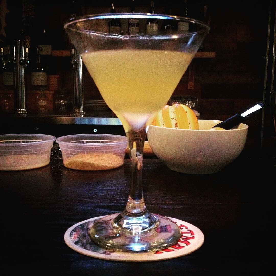 We are sad to hear of Chef Josh's departure from The Smiling Bison (bit.ly/2pBWKOD), but we look forward to whatever his next deliciously grand adventure is! In honor of, we are sharing our first drink photo at the Bison's opening in 2015.