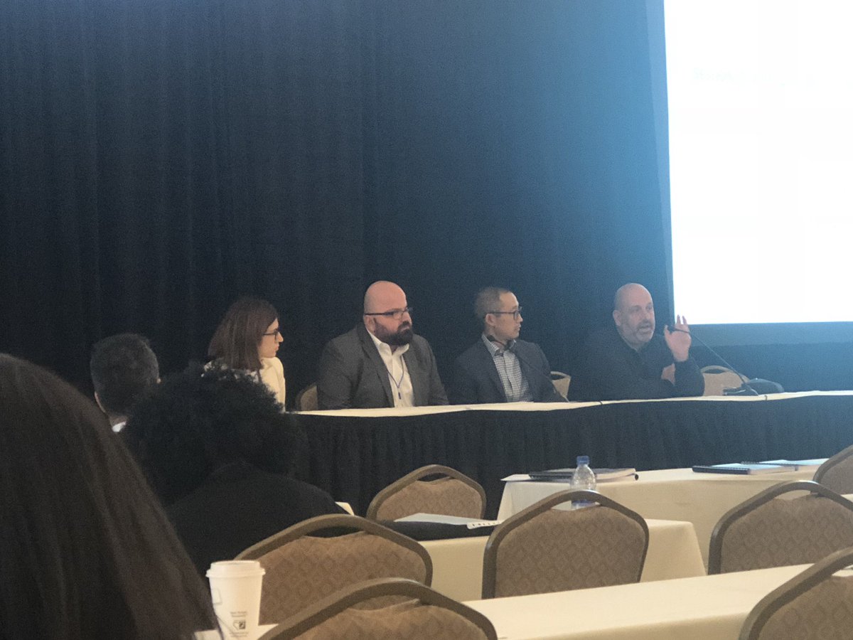 MariaCBasil's tweet photo. @PennPulmonary Dr. Ed Moon gave a great talk on prognosticating response to checkpoint inhibitors, and how iPulm + great immuno know-how can drive these advances. Highlighted the collaborations at Penn that made it possible! Now a panel on the next big things in IP #PILC2018 https://t.co/KVJbX8o8Ah