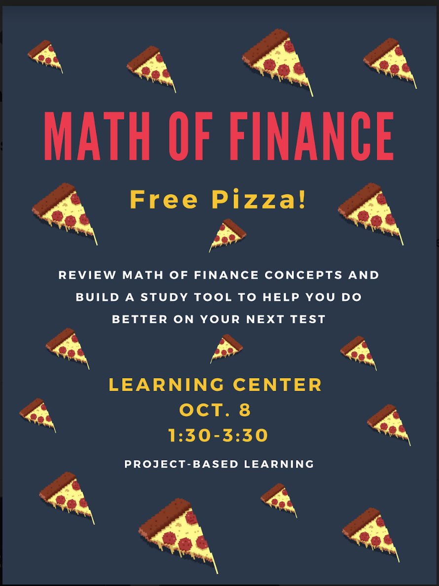 fslc_tutoring's tweet photo. PIZZA!!!🍕🍕🍕Our DS tutors will be hosting a Project-Based Learning event on Monday! Get help with math of finance and have some pizza😄😄#fresnostate #tutoring #projectbasedlearning #pizza https://t.co/zCnuqTAXkY