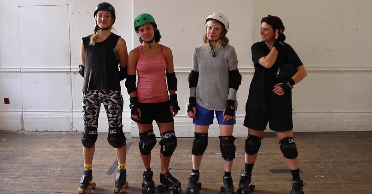 battersea_arts's tweet photo. Built on “sweat, speed and female-led ownership,”  Skate Hard, Turn Left rolls in to the theatre next week. Take a look at how @skatehardTL are taking Roller-Derby to the stage 9 - 13 Oct > https://t.co/v66zKonX9X https://t.co/5c5T4ZH0PL