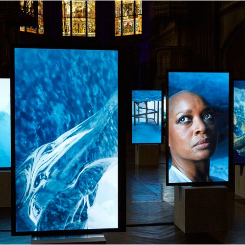 YorkArtGallery's tweet photo. It's the most ambitious and large scale media art exhibition York has ever hosted.

‘Strata - Rock - Dust - Stars’ - our brand new exhibition, now open: https://t.co/TgoJcW2CHC #YM2018 https://t.co/Fpa5Zu5d4J