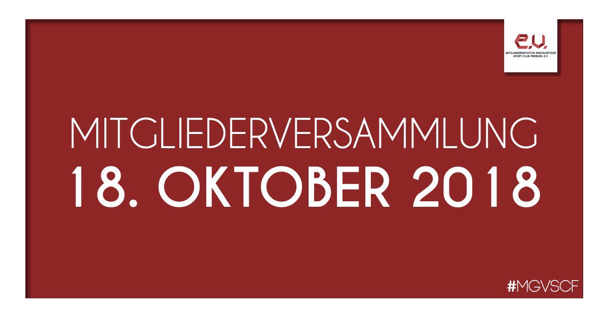 EinzigartigSCF's tweet photo. 📆18.10.18 📍Konzerthaus Freiburg
#mgvscf #einzigartigerSCF @scfreiburg https://t.co/3IbQrZU5hr