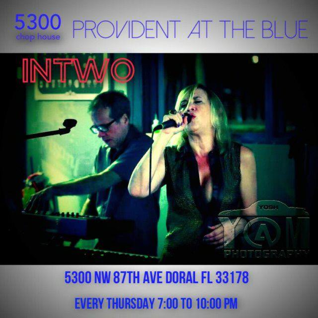 ProvidentBlue's tweet photo. Join us each & every Thursday from 7-10 PM, as @intwoduo plays #5300Chophouse! As always, we extend #HappyHour for their performance! #FoundInMiami #MiamiHappyHour #InTwoDuo https://t.co/peczaFtJn5
