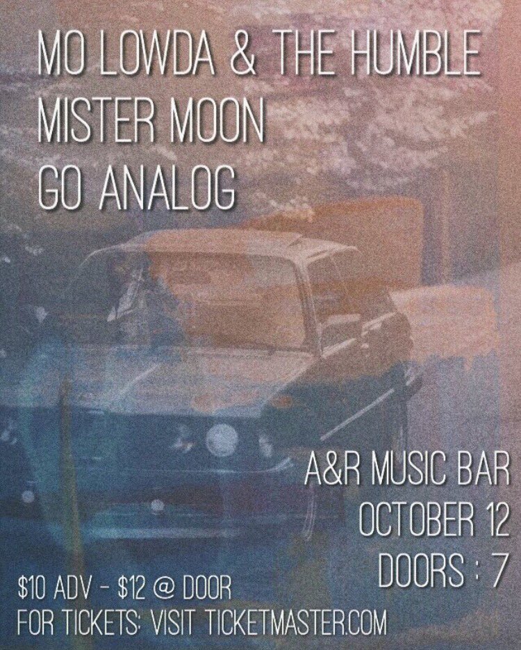 MoLowda's tweet photo. US tour kicks off a week from tomorrow.  We will see you soon Columbus, OH - tix for our A&amp;R Music Bar show with @mistermoonband and @GoAnalogBand are going quick. Still some left though you can buy them here: https://t.co/EKzRia8R96 https://t.co/bsD76fFWwn