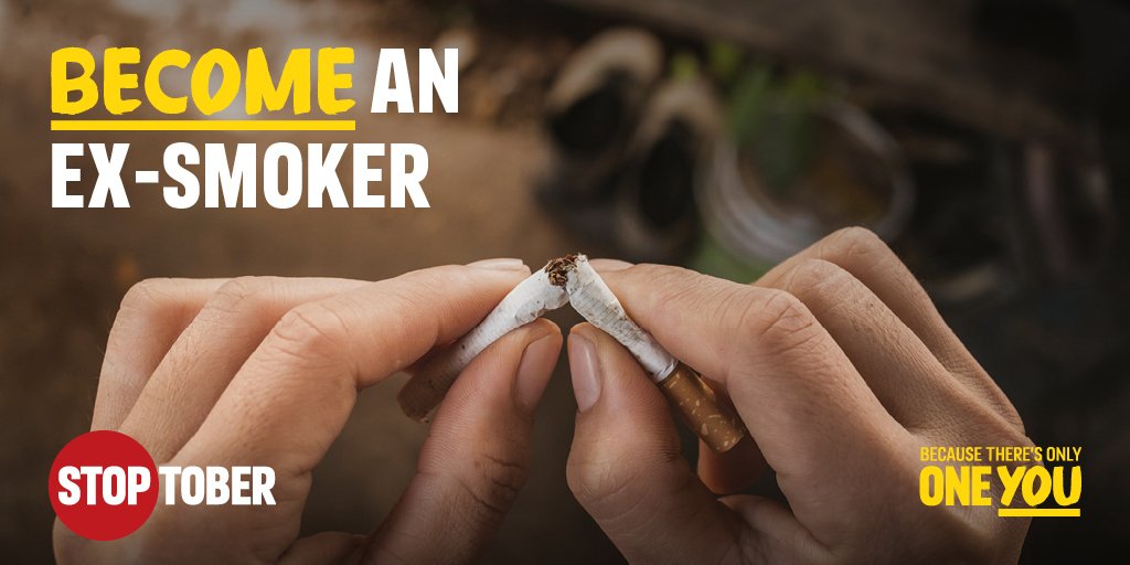 NHSBSWICB's tweet photo. 6 in 10 smokers want to quit and Stoptober is the perfect time for them to give up smoking. Join them this Stoptober and make the best choice for your health and your wallet. https://t.co/APzDLLapMK