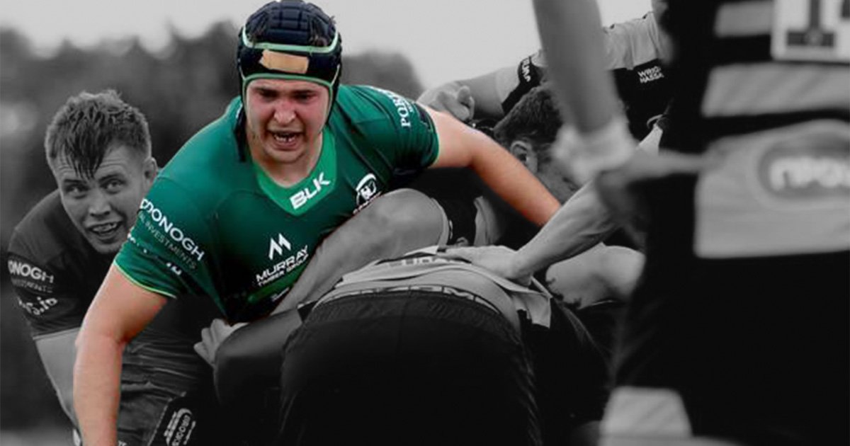DigidustSport's tweet photo. After joining in the summer young Irish qualified Lock @joe_maksymiw captains @connachtrugby Eagles this weekend! #GoFamGo

Credit photo : Connacht Rugby. https://t.co/L4QherMUUu