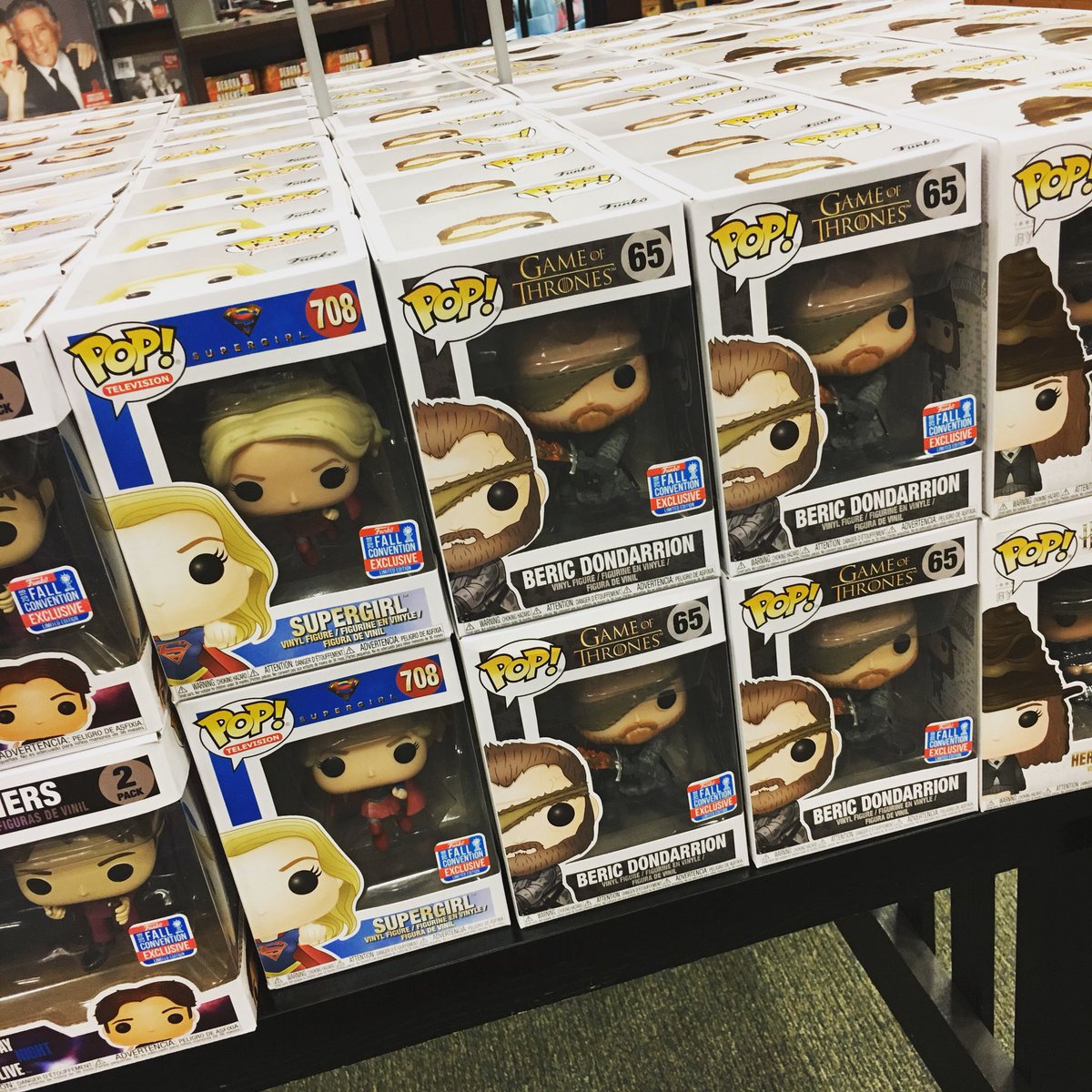 #nyccc #funko #funkopop #exclusives are in! #limitedquantities #got #supergirl #hp #snl #bnseattle #morethanjustabookstore #feedthegeek #collectibles