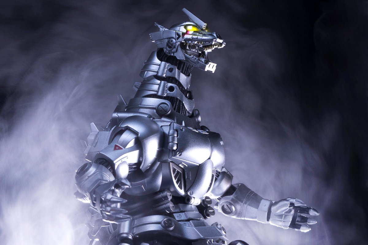 Mars3955 Auf Twitter 初機龍 良いね 写真映えする ゴジラ メカゴジラ 機龍 モンスターアーツ写真部