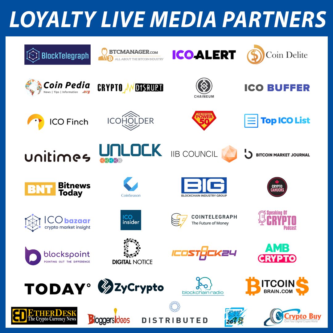 untraceableinc's tweet photo. THANK YOU to all of our @LoyaltyLive2018 media partners!!! Check them all out at https://t.co/jhwbbSZMAZ https://t.co/aUTcR0e8AA