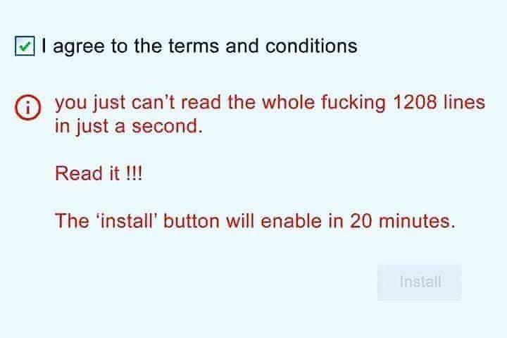 But I don't wanna 😱