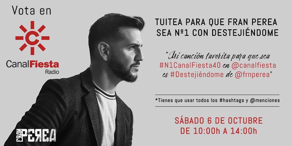 Fran Perea Fan Club tweet media