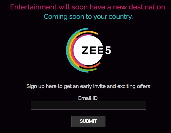 cgunawat's tweet photo. @ZEE5India Hello Team I am still not able to open the website in USA ,it https://t.co/Niut3Ndqjj