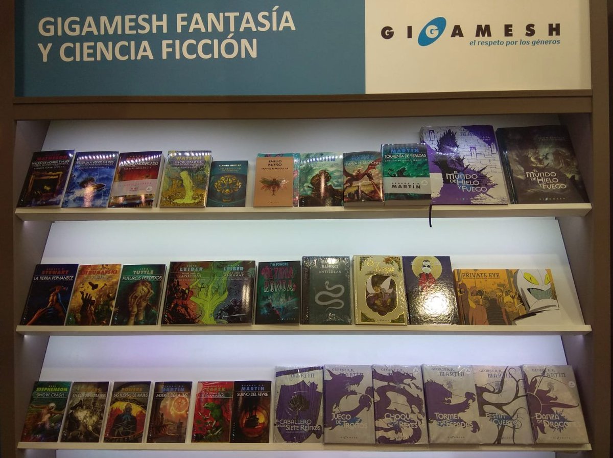 EGigamesh's tweet photo. Muchas gracias a todos los que os habéis acercado a conocer nuestras últimas novedades y el cambio de diseño de nuestra línea editorial en este #Liber2018. ¡Nos vemos el año que viene! https://t.co/4hoz0gMkT3
