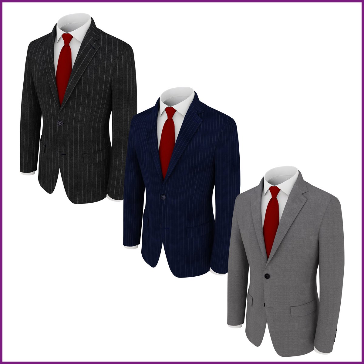 Wir zeigen Größe: Unsere brandneuen Anzüge retten den Ruf der Standardkonfektion. Überzeuge dich selbst, sichere dir dein Lieblingsdesign und spare noch heute ganze 50 €! Dein Aktionscode: ANZVF50