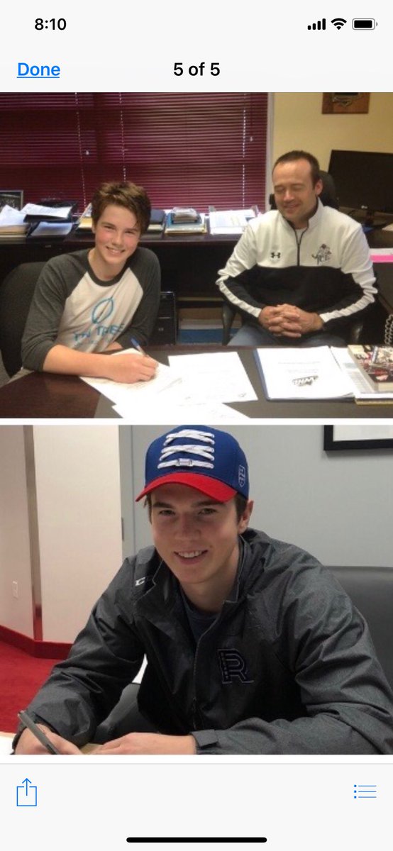 JohnFleury3's tweet photo. @cjf_98 It seemed like yesterday you signed your WHL contract.  After 4 years of hard work and dedication you have now signed your first NHL contract with ⁦@CanadiensMTL⁩. Love Ya Bud! #veryproudparents https://t.co/gLCEhWBKTr