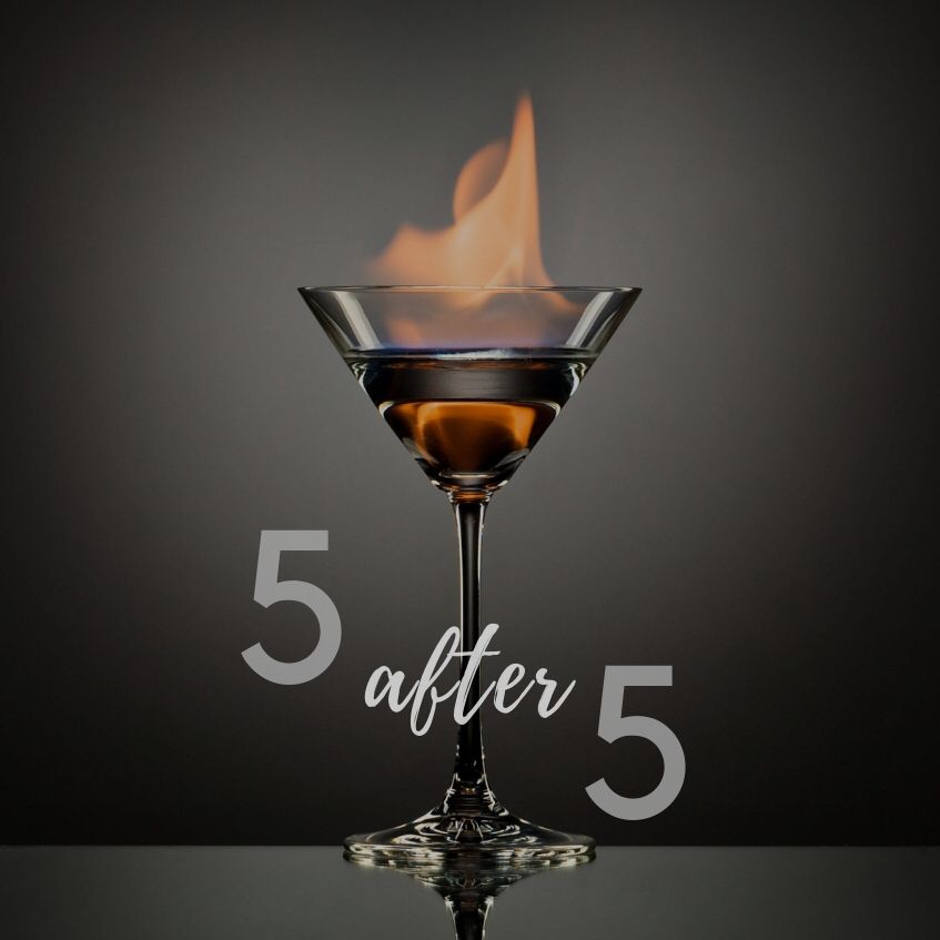 A deal so fire you don’t want to miss.🔥 $5 double martinis after 5pm every Friday and Saturday.