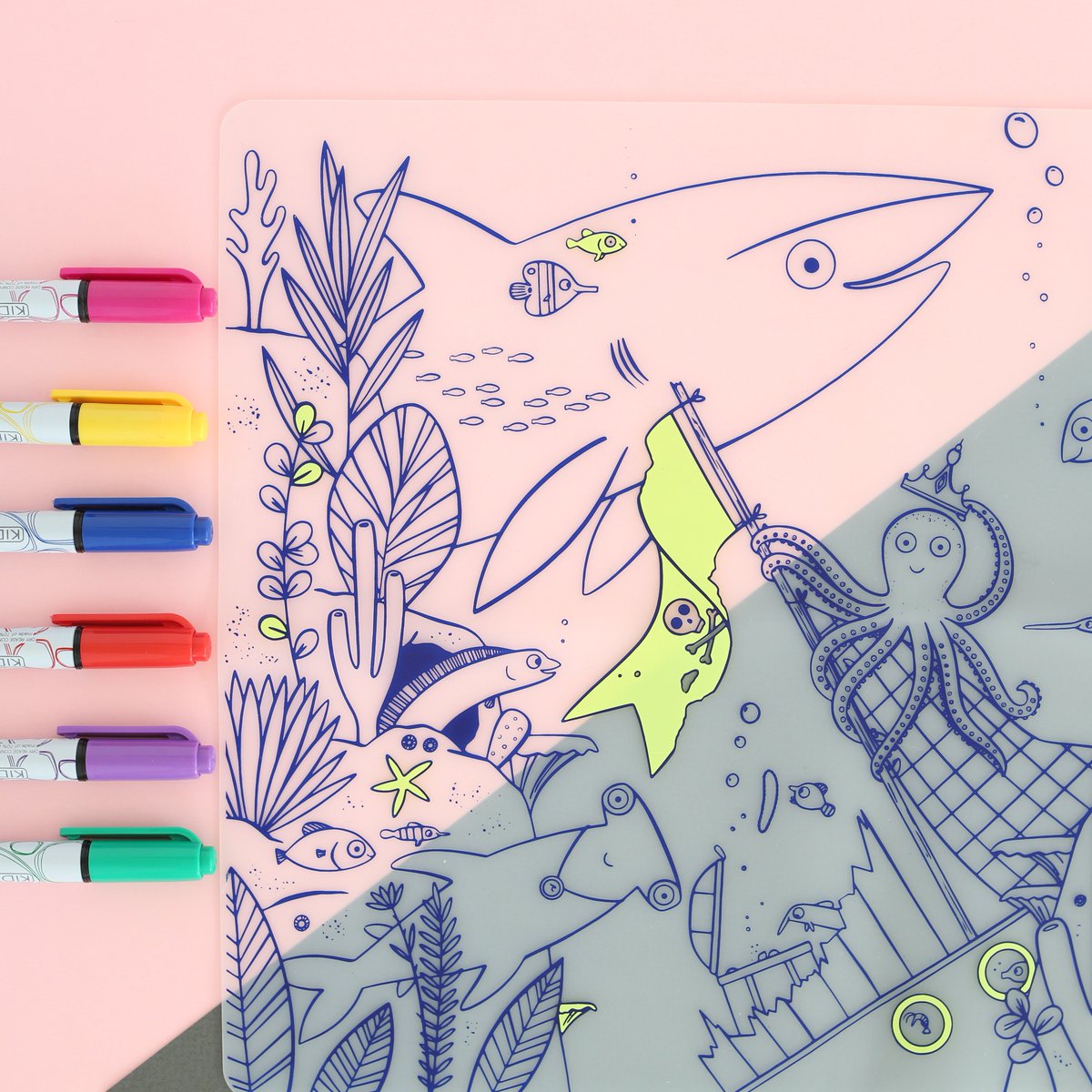 moderntwist's tweet photo. Our mark-mats + markers = endless mealtime fun for the little ones. Shop our #plasticfree under the sea mark-mat here: https://t.co/wKaf9Op4yt https://t.co/CbH40bSsJN