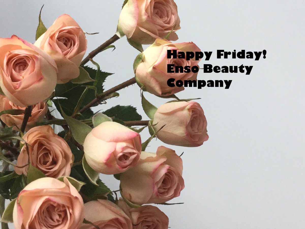 Happy Friday! Enso Beauty Company. #IngredientsMatter #OrganicSkincare #Mindfulness #HolisticSkincare #friday #PlantBasedBeauty