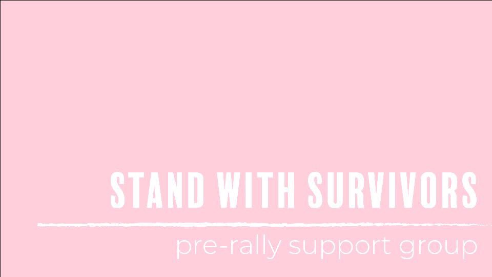 utexasswc's tweet image. For our next meeting we will be showing our support for the Stand With Survivors rally held next Tuesday. This is intended to be a healing space for survivors and allies alike. We will be making rally signs and providing snack and food for y'all as well! Check FB for details!