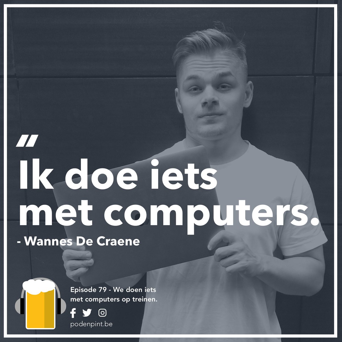 PodenPint's tweet photo. Geen gasten deze week, wel schokkende quotes van onze hosts over hun leven. Luister #79 van #PodenPint via je favoriete podcastplayer of https://t.co/ilMtaHMxx1 https://t.co/HtgtnlM6dF