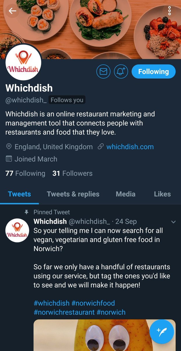 You've probably seen me start promoting this page and wondering why? 

For the past 12 months I've been building a new advertising platform for  food businesses in Norwich. I'd love for you to give the page a follow and if your ever looking for a bite to eat, give it a try!