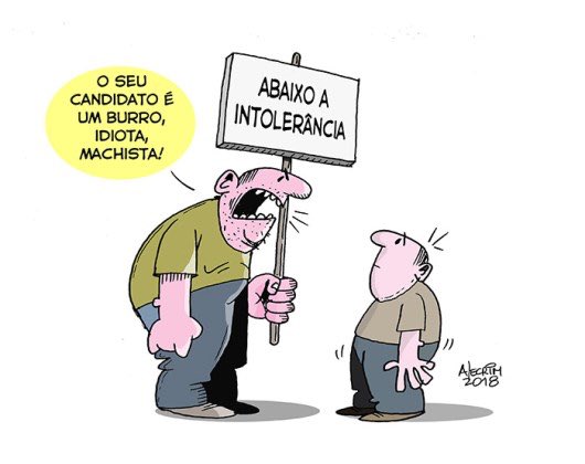 HumorPoliticobr's tweet image. Eleições...

por Alecrim 
#humor #candidatos #eleições #intolerância #polarização #política