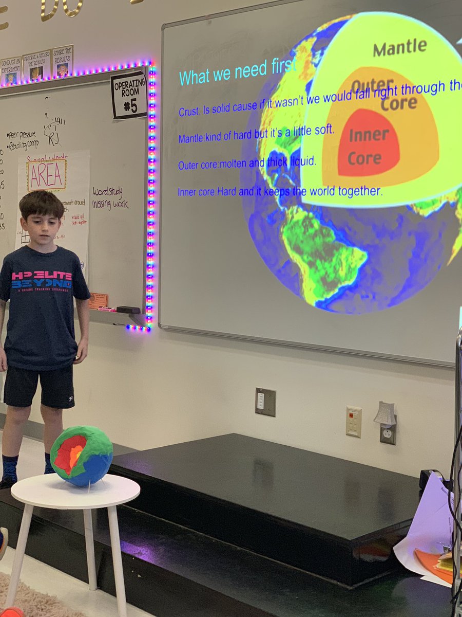 MsJamesCrew's tweet image. PUBLIC PRODUCTS ARE READY TO VIEW! 

Driving Question: How can we as 5th graders create a prototype of the earth due to... the world ending because of human impact!!
#LCPS19 #GoGPGators #EarthLayers #SetTheStageToEngage