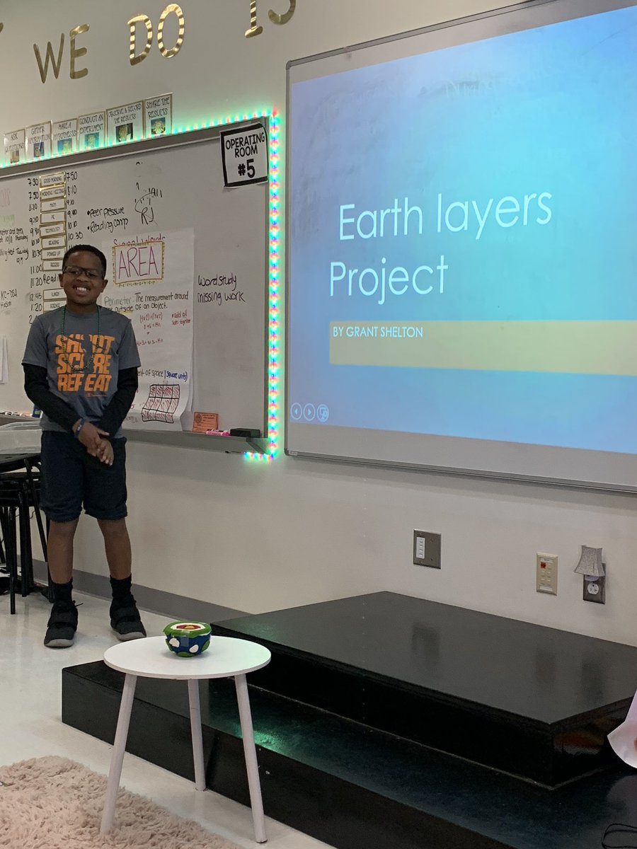 MsJamesCrew's tweet image. PUBLIC PRODUCTS ARE READY TO VIEW! 

Driving Question: How can we as 5th graders create a prototype of the earth due to... the world ending because of human impact!!
#LCPS19 #GoGPGators #EarthLayers #SetTheStageToEngage