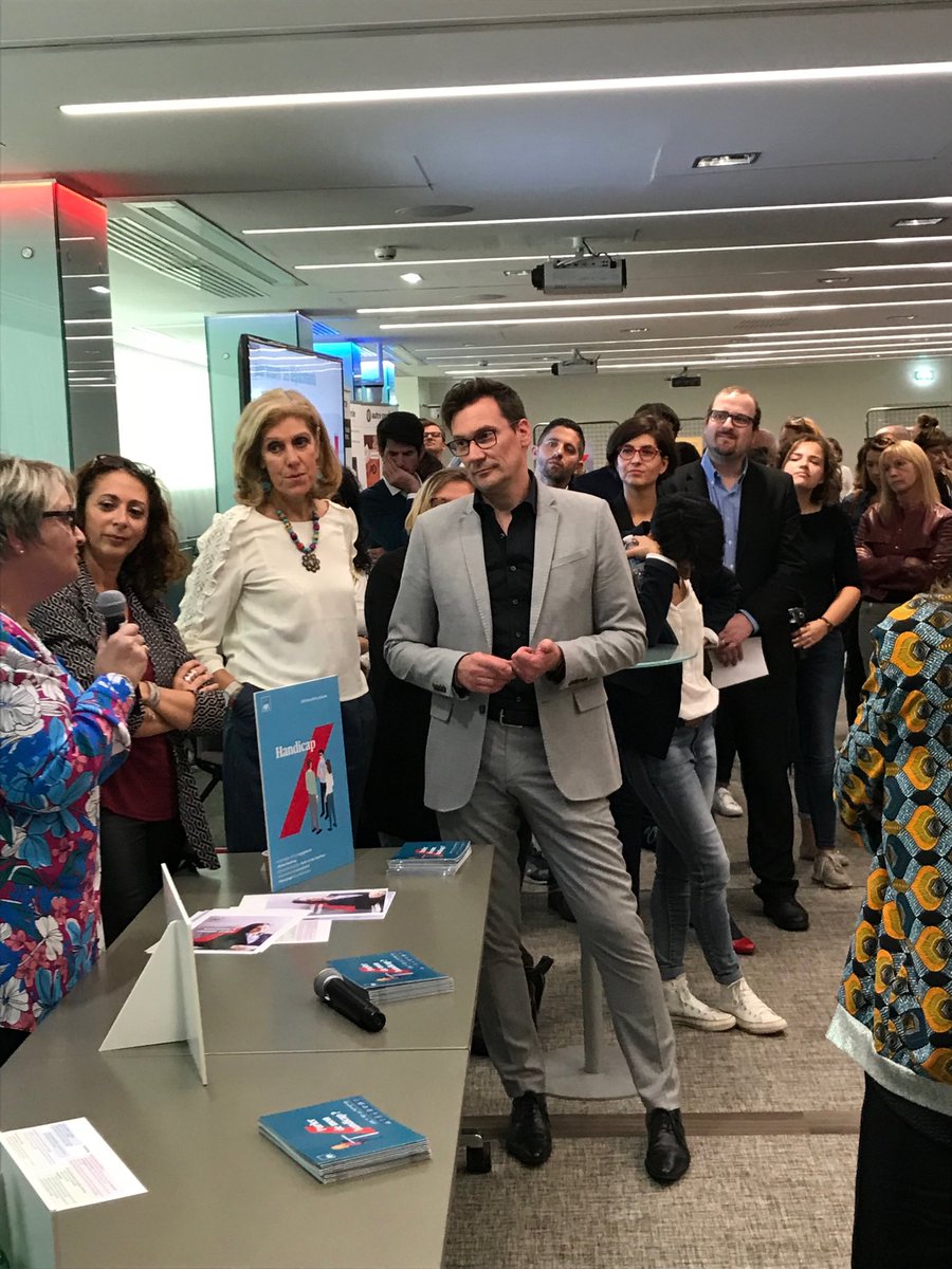 Eric_Lemaire's tweet photo. La Mission #Handicap d’ ⁦@AXAFrance⁩ : une fierté pour tous. 500 collaborateurs aidés pour un handicap.  Merci et bravo ! https://t.co/M9DxawchnZ